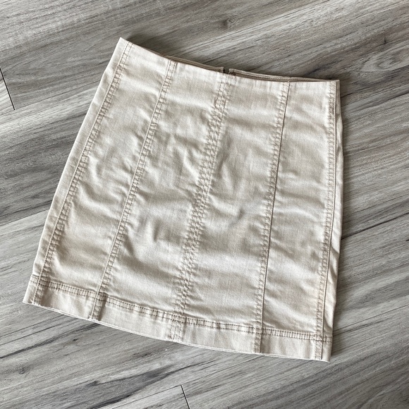 American Original Rewash Brand Khaki Skirt Size Size 3/26 - Picture 1 of 5